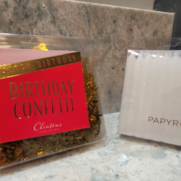 Papyrus Candles and Birthday Confetti - Picture 2 of 4